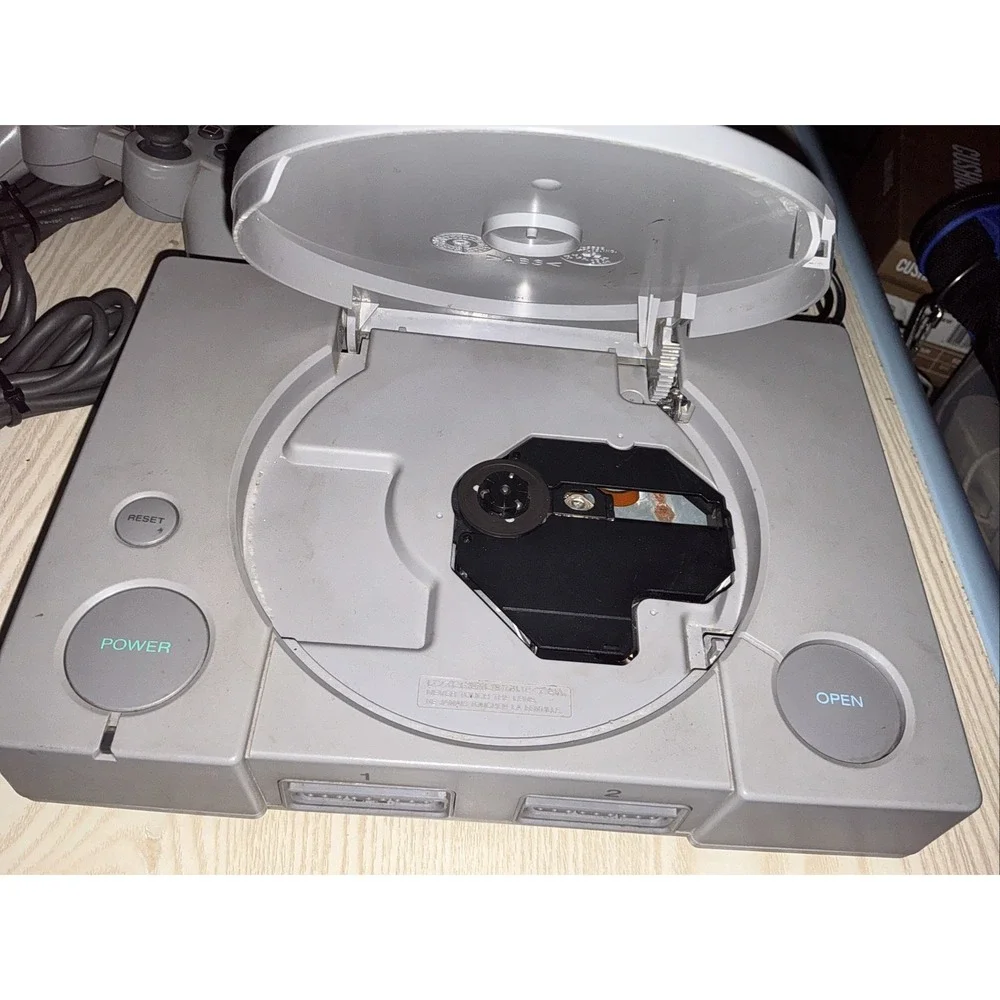 Sony PlayStation 1 PS1 Console Bundle w/ 2 Official Controllers‎ Tested Working